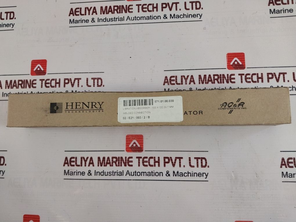 Henry Technologies V-1 3/8 Vibration Absorber 37.9 Bar