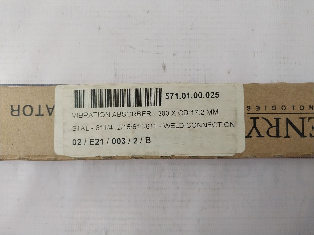 Henry Technologies V-7/8 Vibration Eliminator 44.8Bar