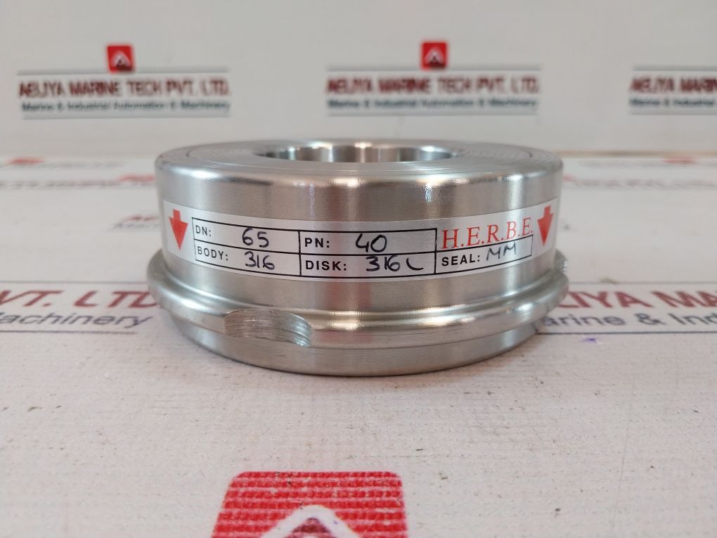 Herbe Dn 65/Pn 40 Check Valve Wafer Style