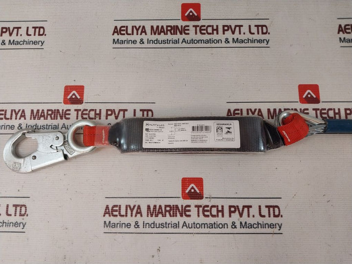 Hercules Nbr15837 Double Steel Cable Lanyard With Connectors
