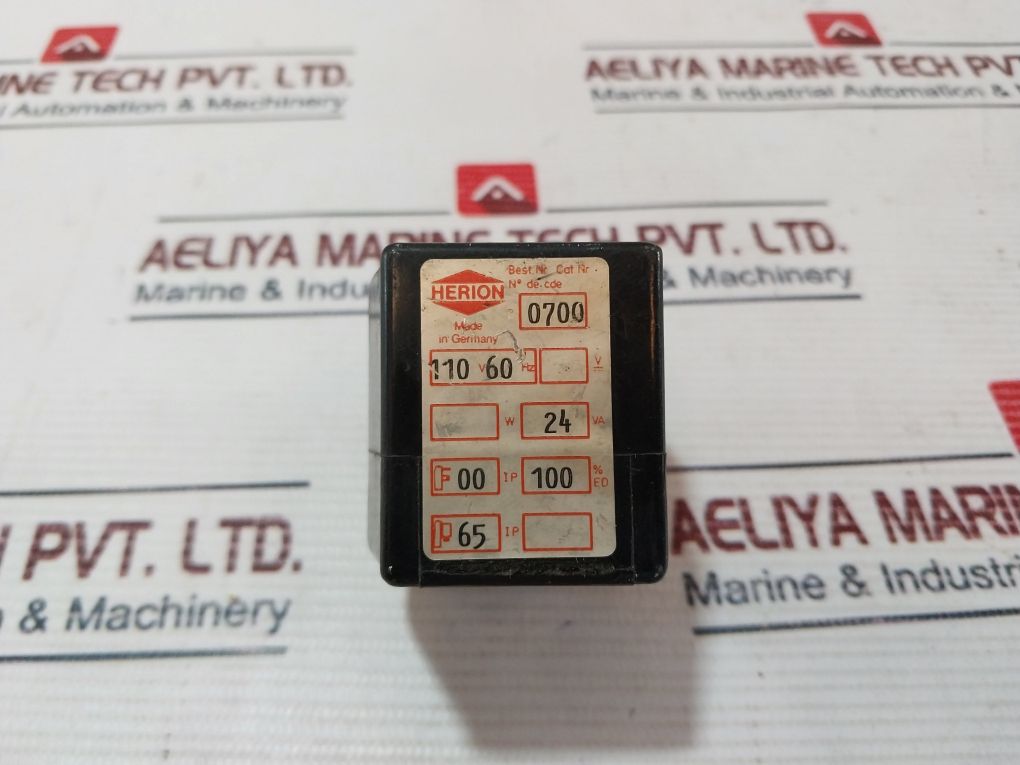 Herion 0700 Solenoid Valve Coil 16W 110V 60Hz