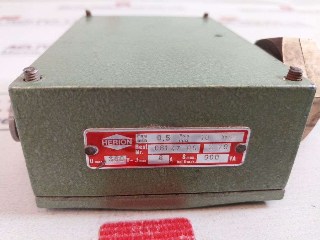 Herion 08147 00 Valve