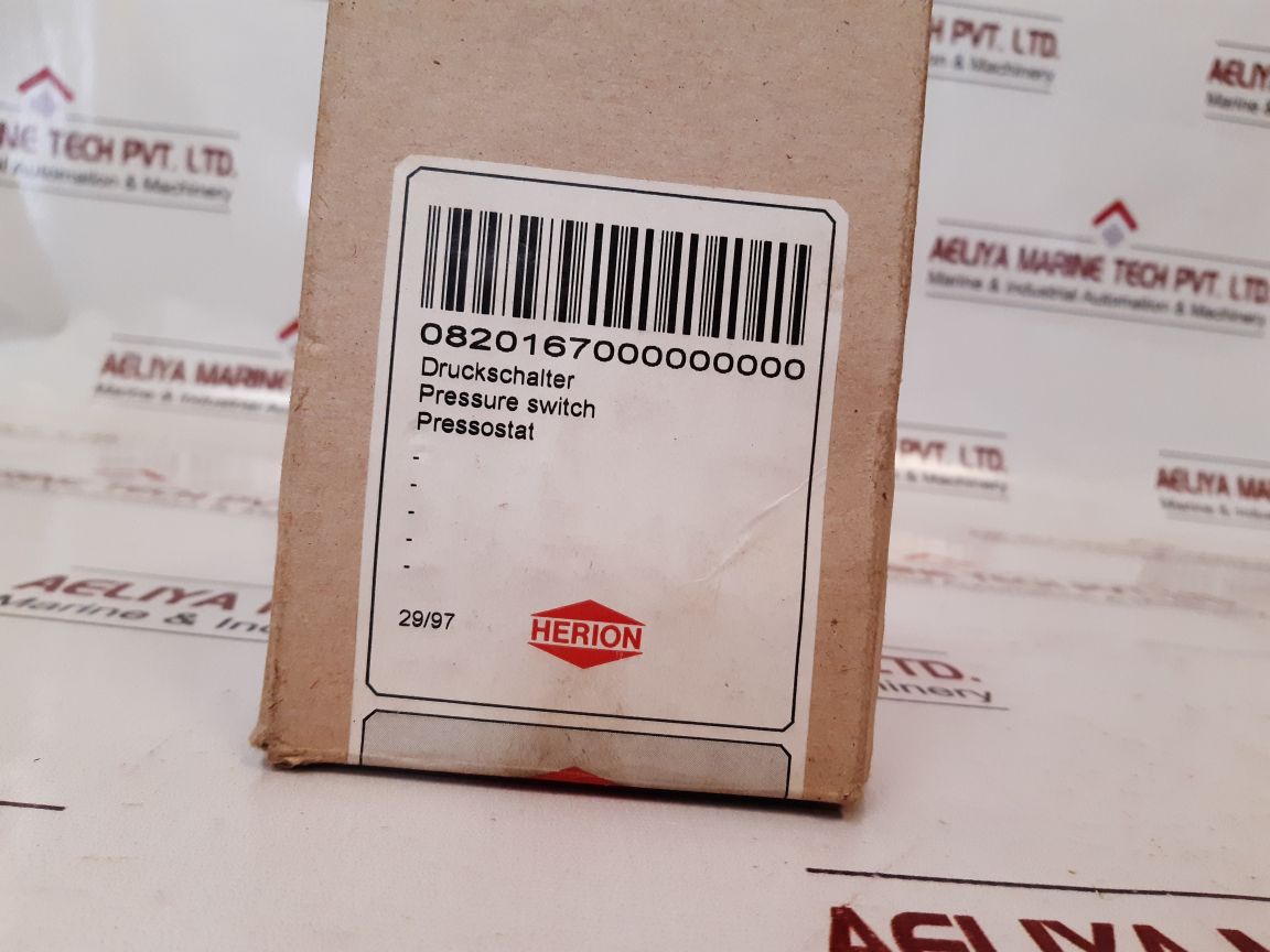 Herion 0820167 Pressure Switch