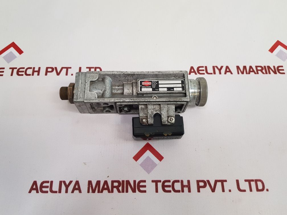 Herion 0820167 Adjustable Pressure Switch 0.2 … 12 Bar