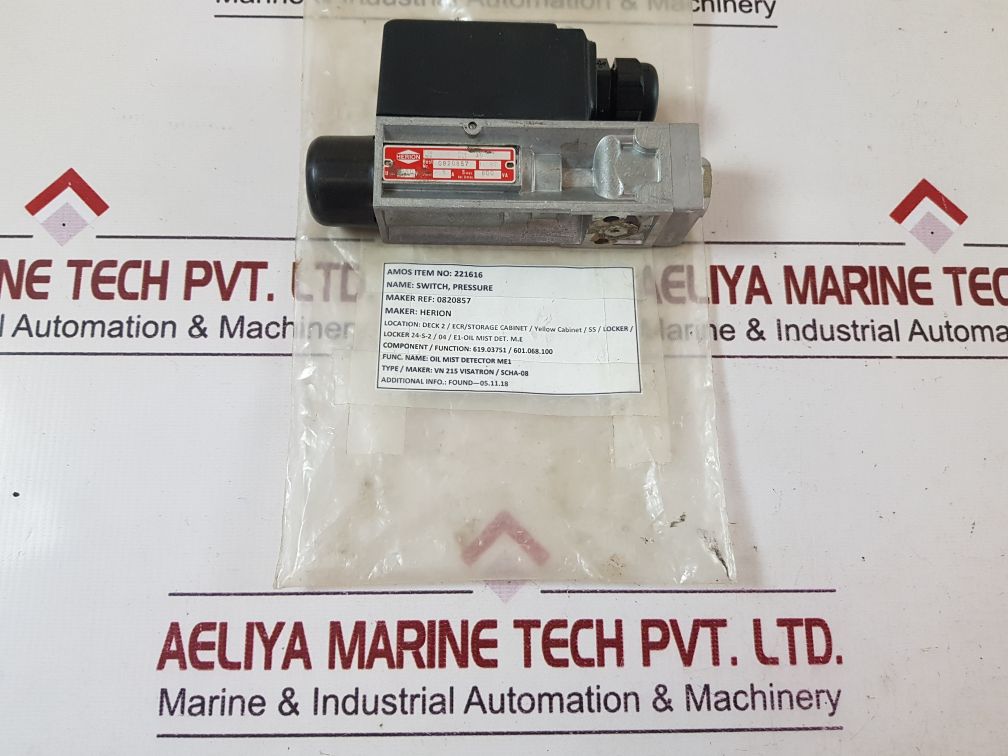 Herion 0820857 Pressure Switch
