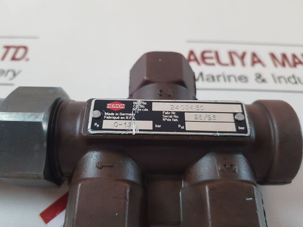 Herion 2402450 Valve
