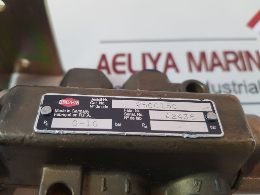 Herion 2500150 Valve 230V 40-60Hz