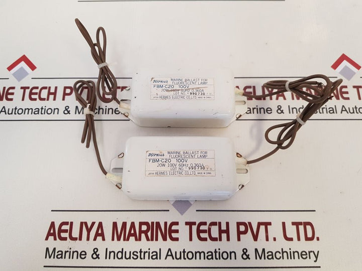 Hermes Electric Fbm-c20 Marine Ballast For Fluorescent Lamp