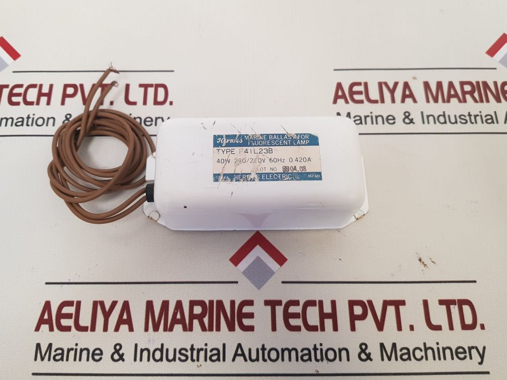 Hermes F4Il23B Marine Ballast For Fluorescent Lamp