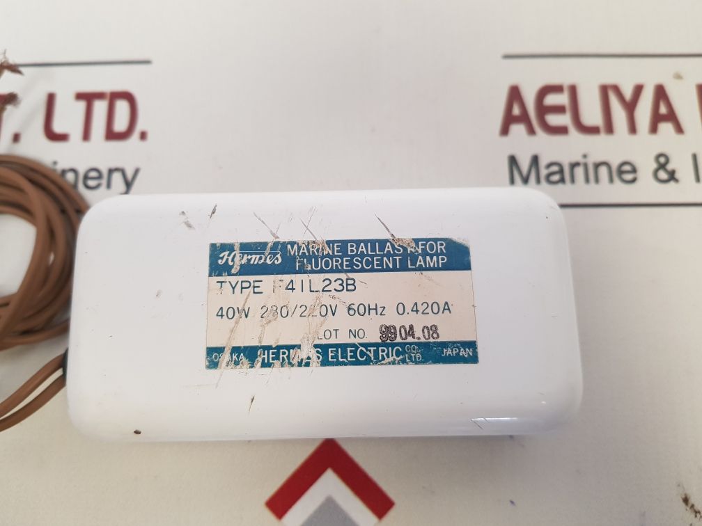 Hermes F4Il23B Marine Ballast For Fluorescent Lamp