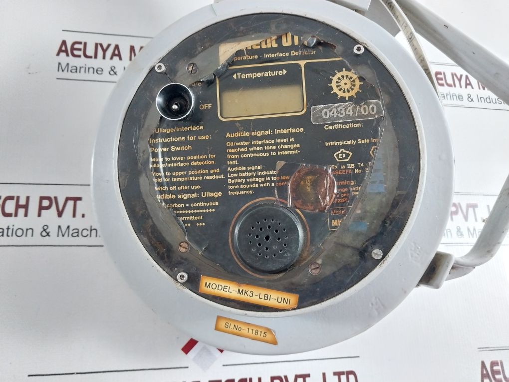 Hermetic Uti Mk3-lbi-uni Ullage Temperature Interface Detector