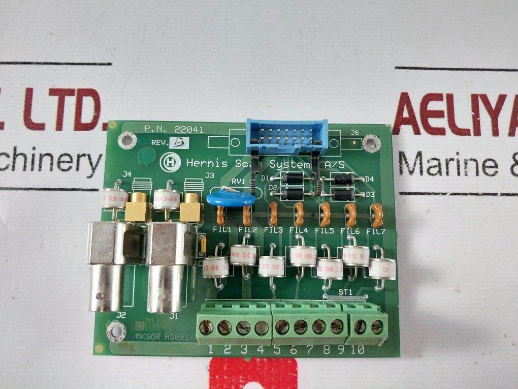 Hernis Scan System 22041 Rev. B Pcb Card Hs003X2