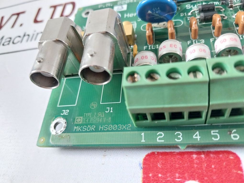 Hernis Scan System 22041 Rev. B Pcb Card Hs003X2