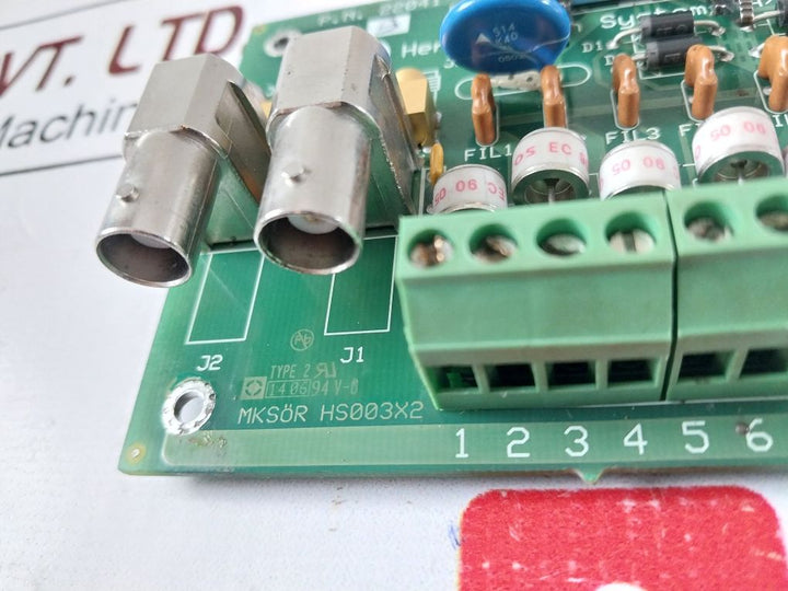 Hernis Scan System 22041 Rev. B Pcb Card Hs003X2