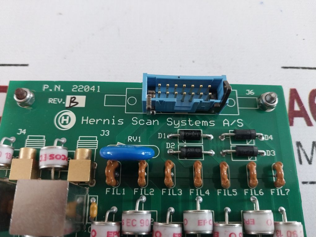 Hernis Scan Systems 22041 Rev.:B Pcb Card E300750