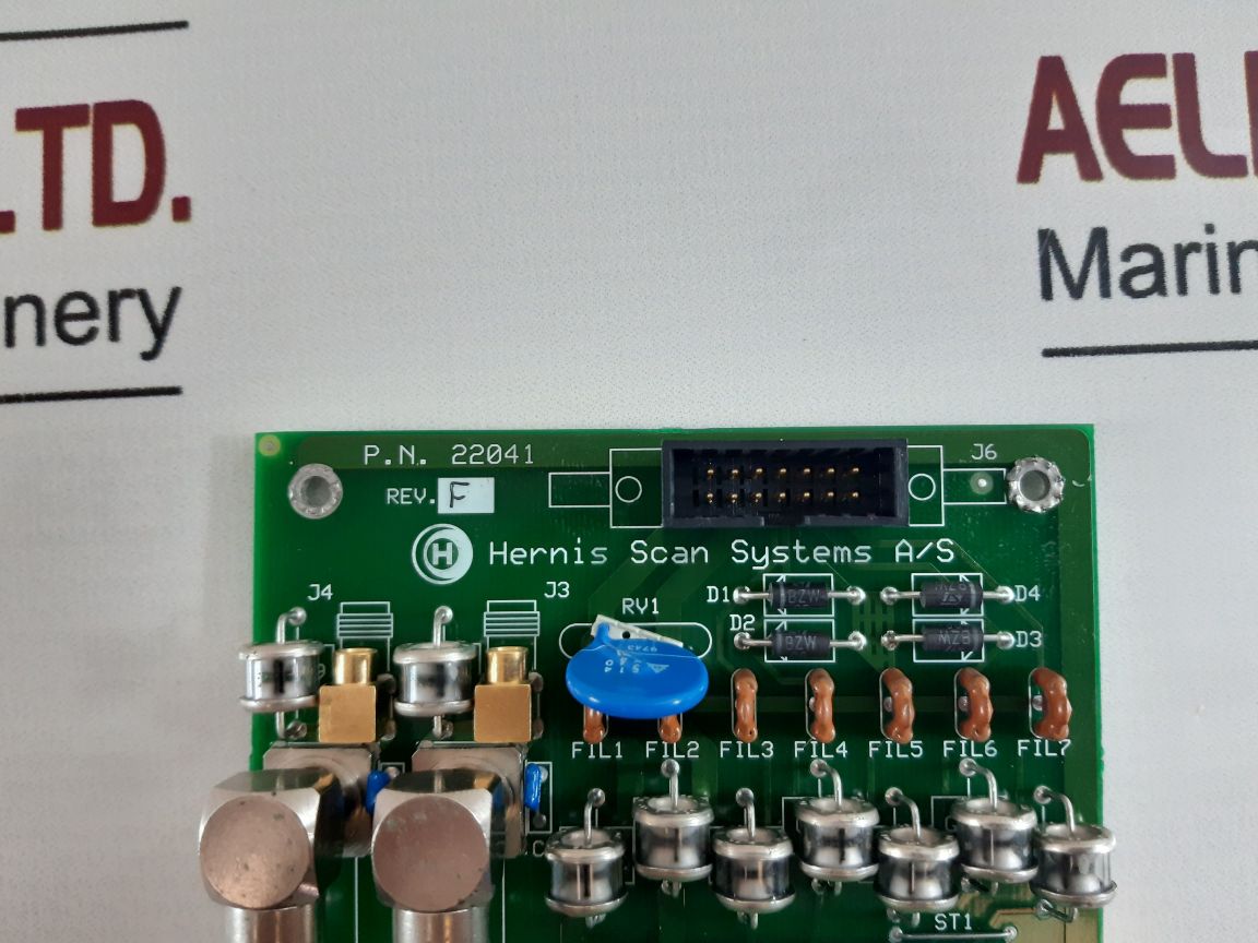 Hernis Scan Systems 22041 Pcb Card Rev.F