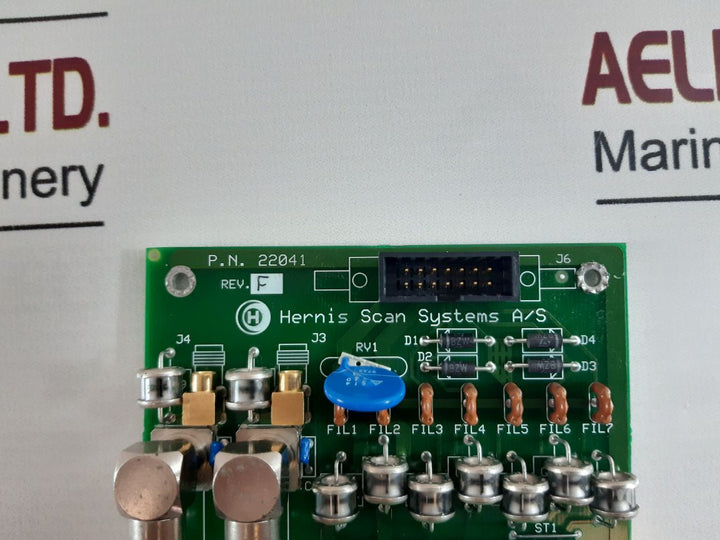 Hernis Scan Systems 22041 Pcb Card Rev.F