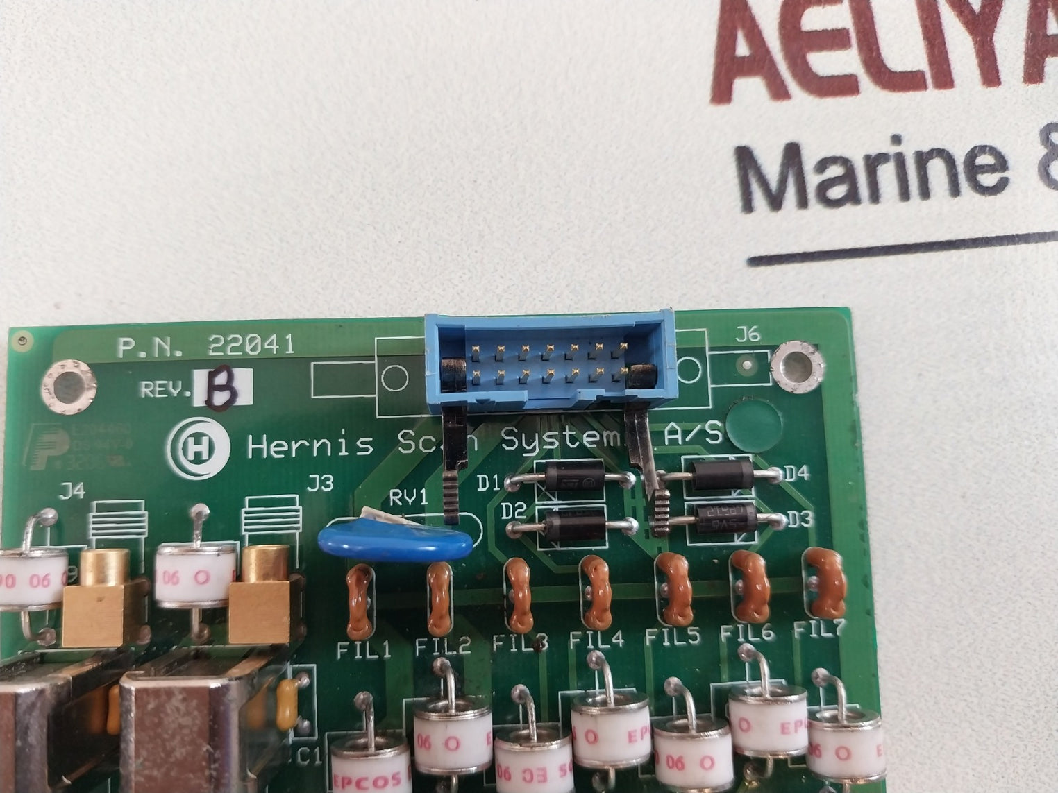 Hernis Scan Systems 22041 Printed Circuit Board Rev. B