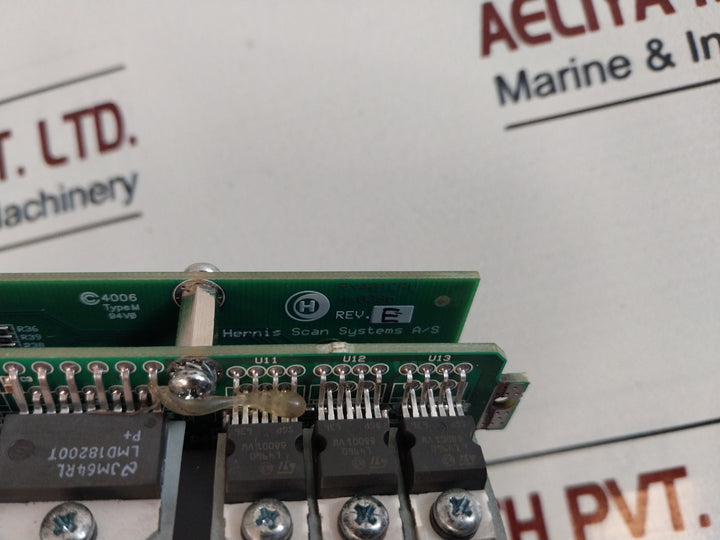 Hernis Scan Systems Hs039B Printed Circuit Board Rx401 Power Supply