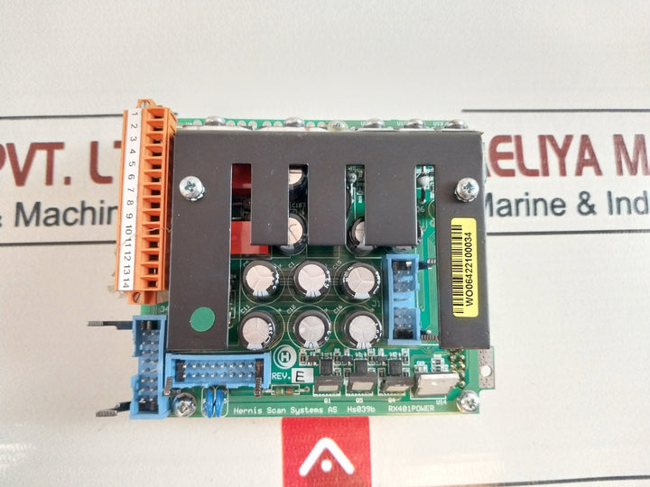Hernis Scan Systems Hs039B Printed Circuit Board Rx401 Power Supply