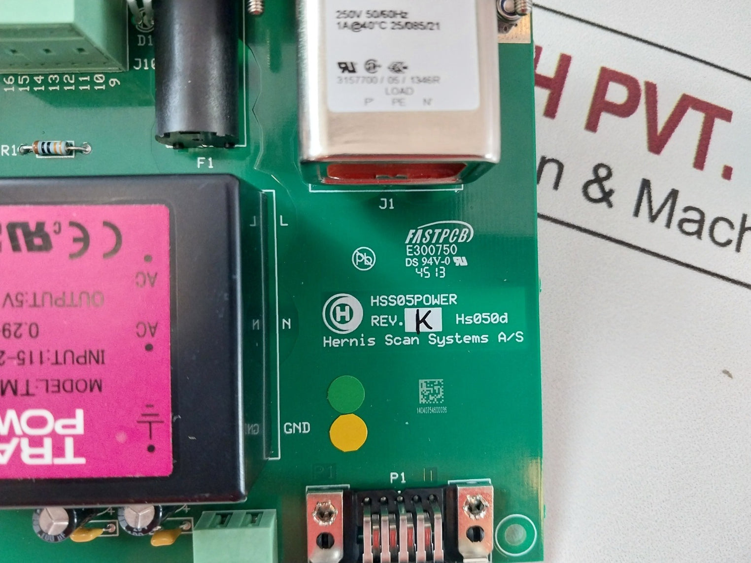 Hernis Hss05 Rev. K Power Module Card Hs050D