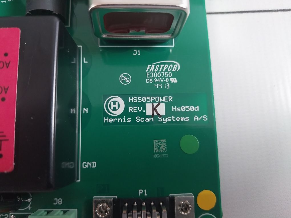 Hernis Scan Systems Hss05 Power Pcb Card Rev. K