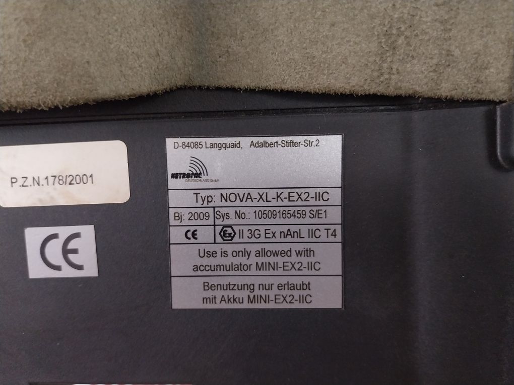 Hetronic Nova-xl-k-ex2-iic Radio Remote Control Transmitter