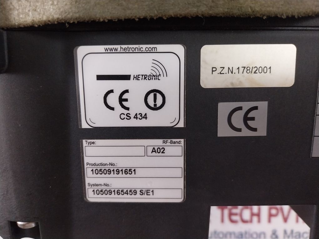 Hetronic Nova-xl-k-ex2-iic Radio Remote Control Transmitter