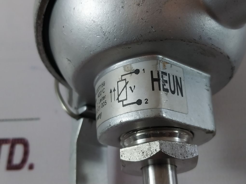 Heun 1 X Pt100 Thread Thermocouple Terminal Head