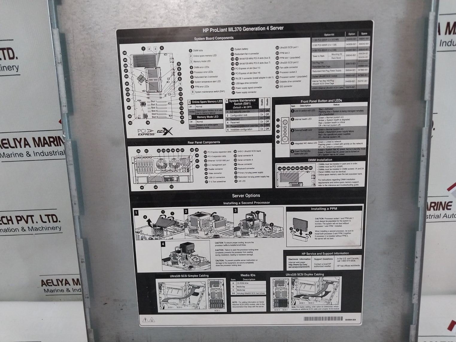 Hewlett-packard 293765-001 Hp Proliant Ml370 Generation 4 Server