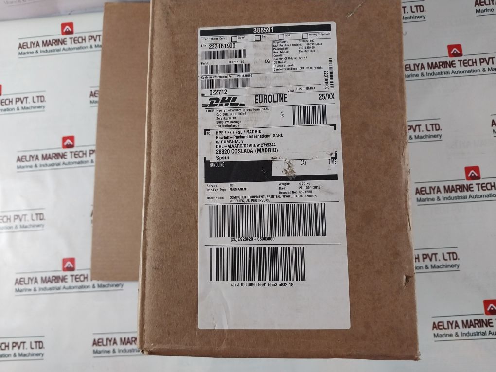 Hewlett-packard P02757-001