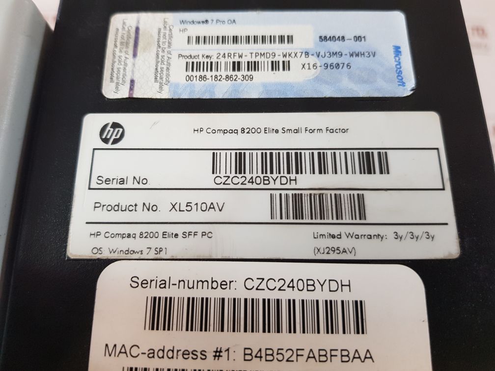 Hewlett-packard Xl510Av Navigation Automation Control System