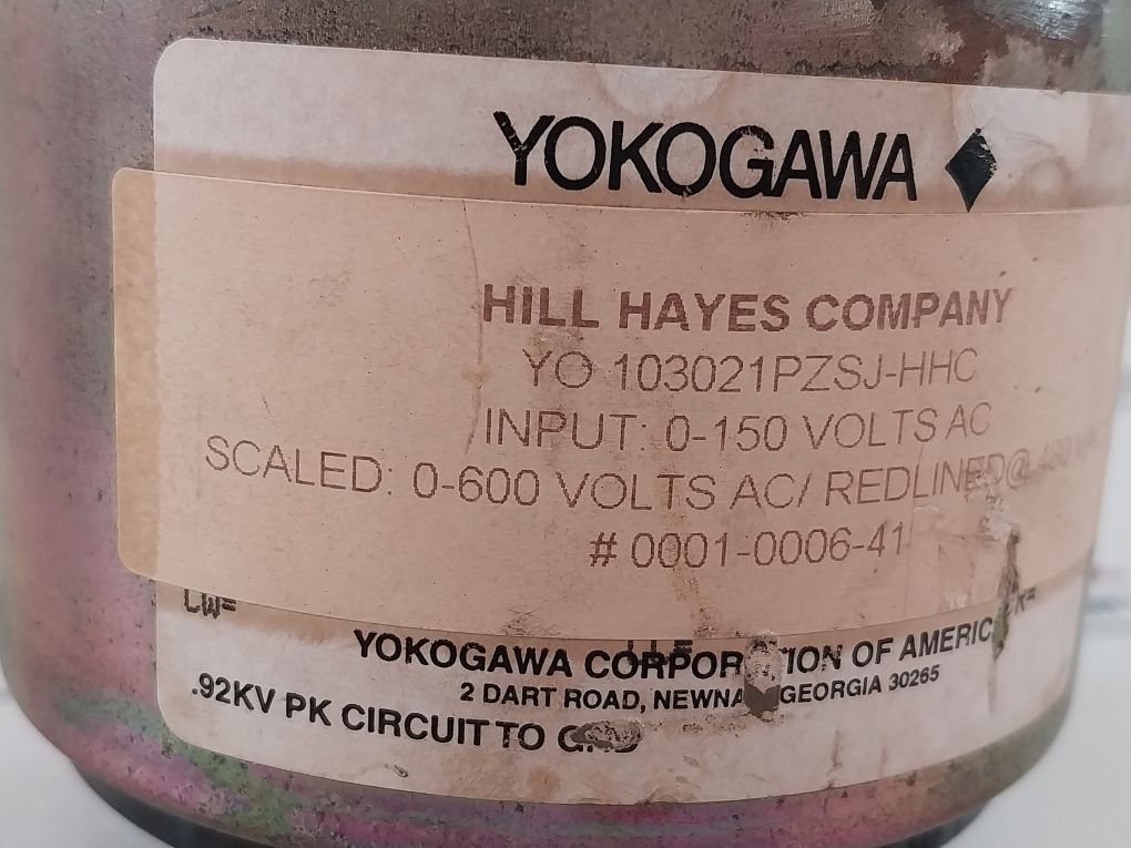 Hhc 103021Pzsj-hhc 0-600 Ac Volts Meter