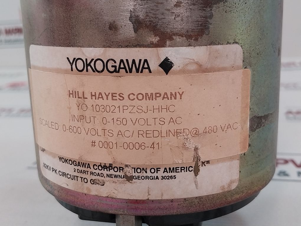 Hhc 103021Pzsj-hhc 0-600 Ac Volts Meter