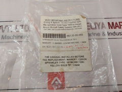 Hi-fog C-0009965 Sprinkler Head Water Mist Fire Protection 1B1Mc6Mc100C