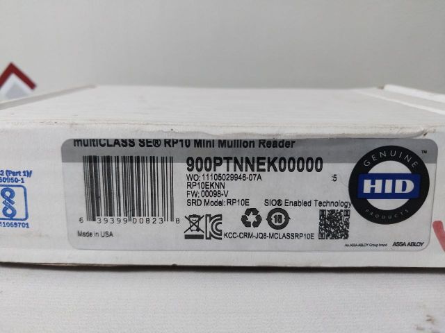 Hid 900Ptnnek00000 Multiclass Se Rp10 Mini Mullion Reader