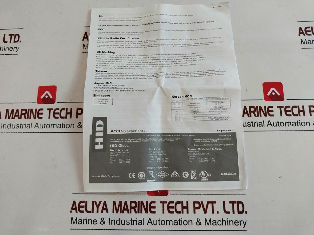 Hid 900Ntnnek00000 Se R10 Mini Mullion Reader