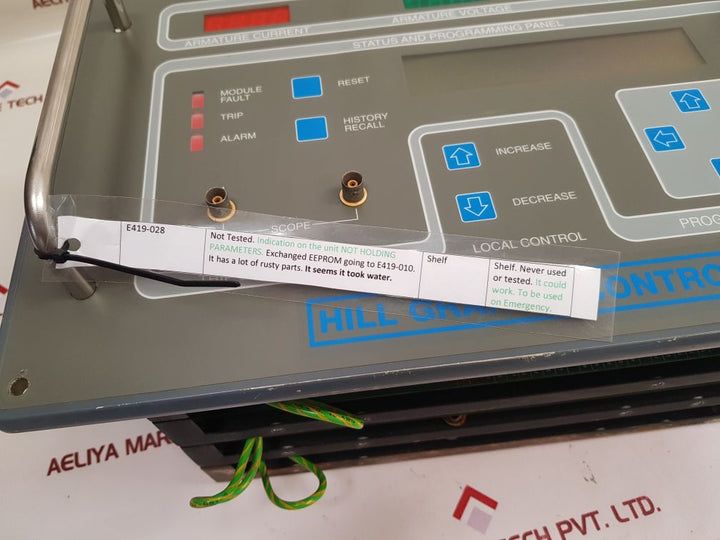 Hill Graham Controls E419 Silcovert Ddc Module