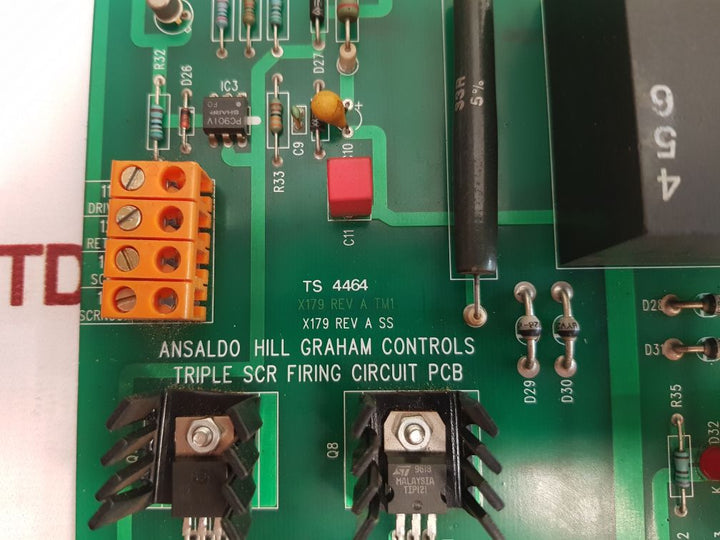 Hill Graham Pcb P732 T Triple Scr Firing Circuit Pcb