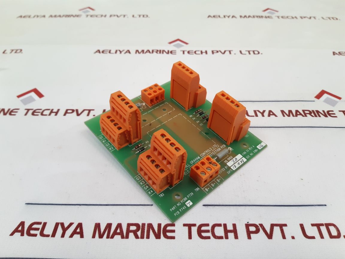 Hill graham controls pcbb p739 pcb card Rev A