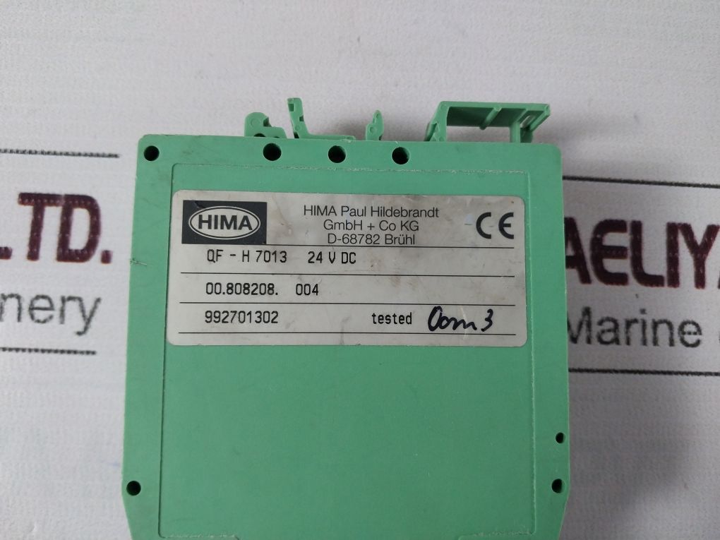 Phoenix Contact Hima Qf-h7013 Power Supply Filter For 24V Dc Systems