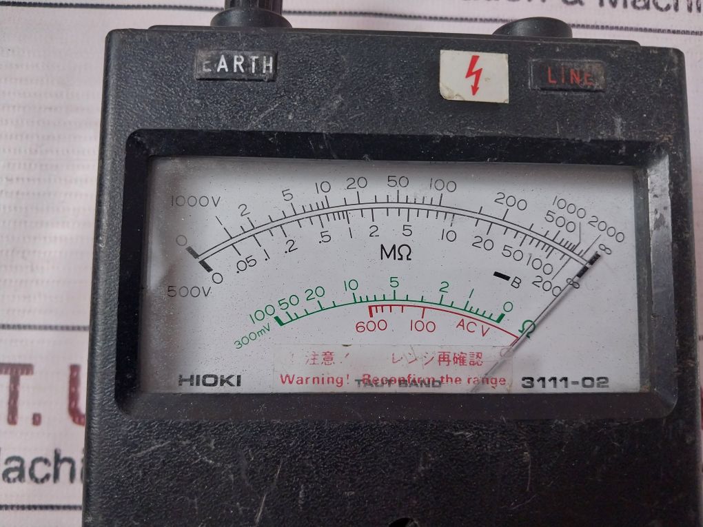 Hioki 3111-02 MΩ Hi Tester