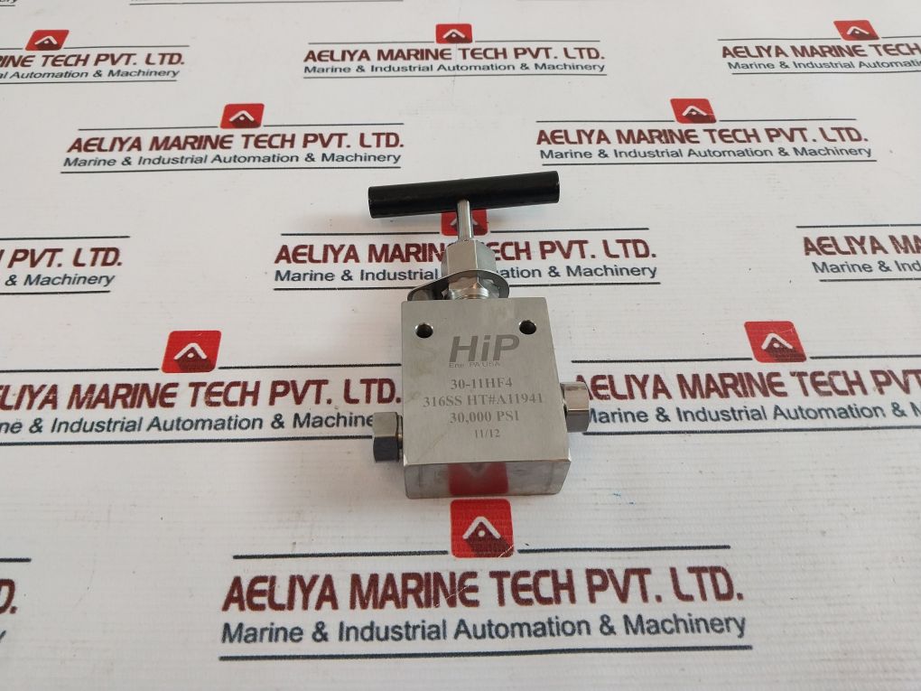 Hip 30-11Hf4 High Pressure Coned And Threaded Valve 30,000 Psi