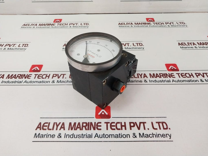 Hirlekar Precision Spdt Pressure Gauge 0-125 Mmwc