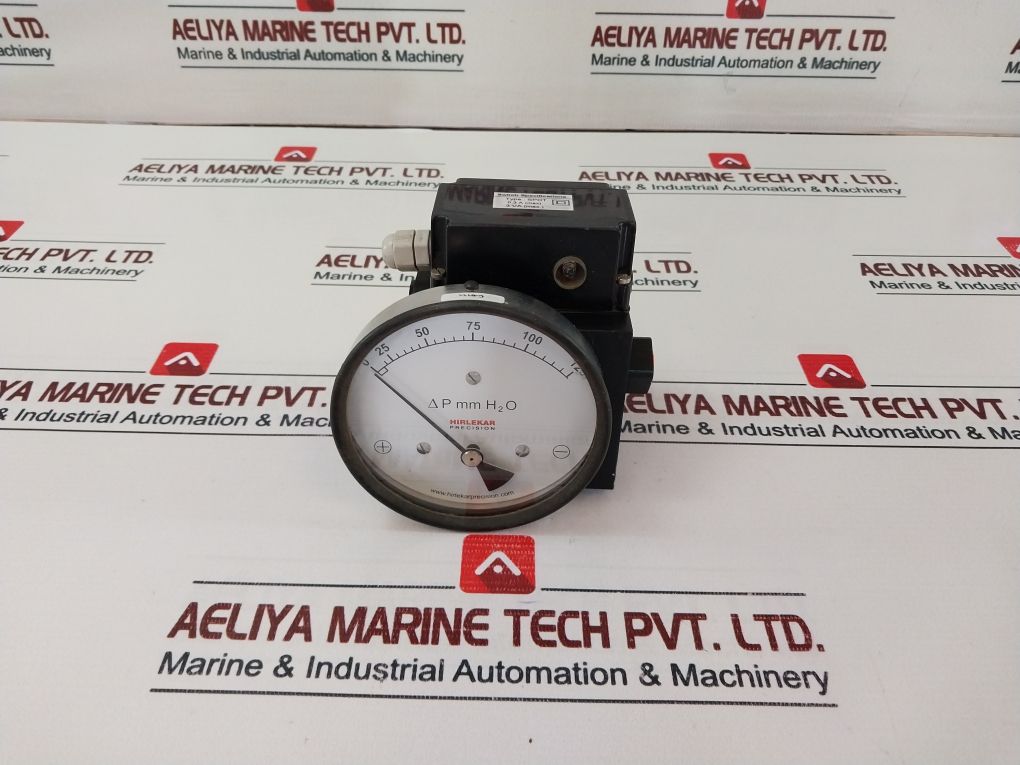 Hirlekar Precision Spdt Pressure Gauge 0-125 Mmwc