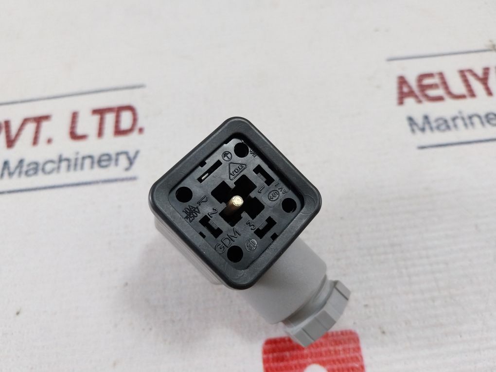 Hirschmann 14A Gdm Cable Connector Socket 10A
