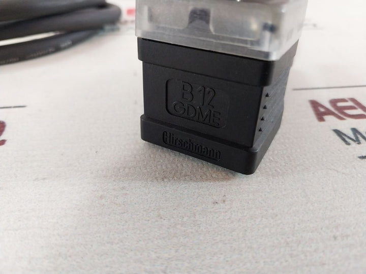 Hirschmann B12 Gdme Connector Valve Socket With H07Rn-f Cable