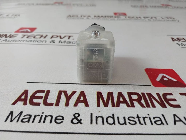 Hirschmann Gdml 2011 Led 24 Vr Ye Valve Connector