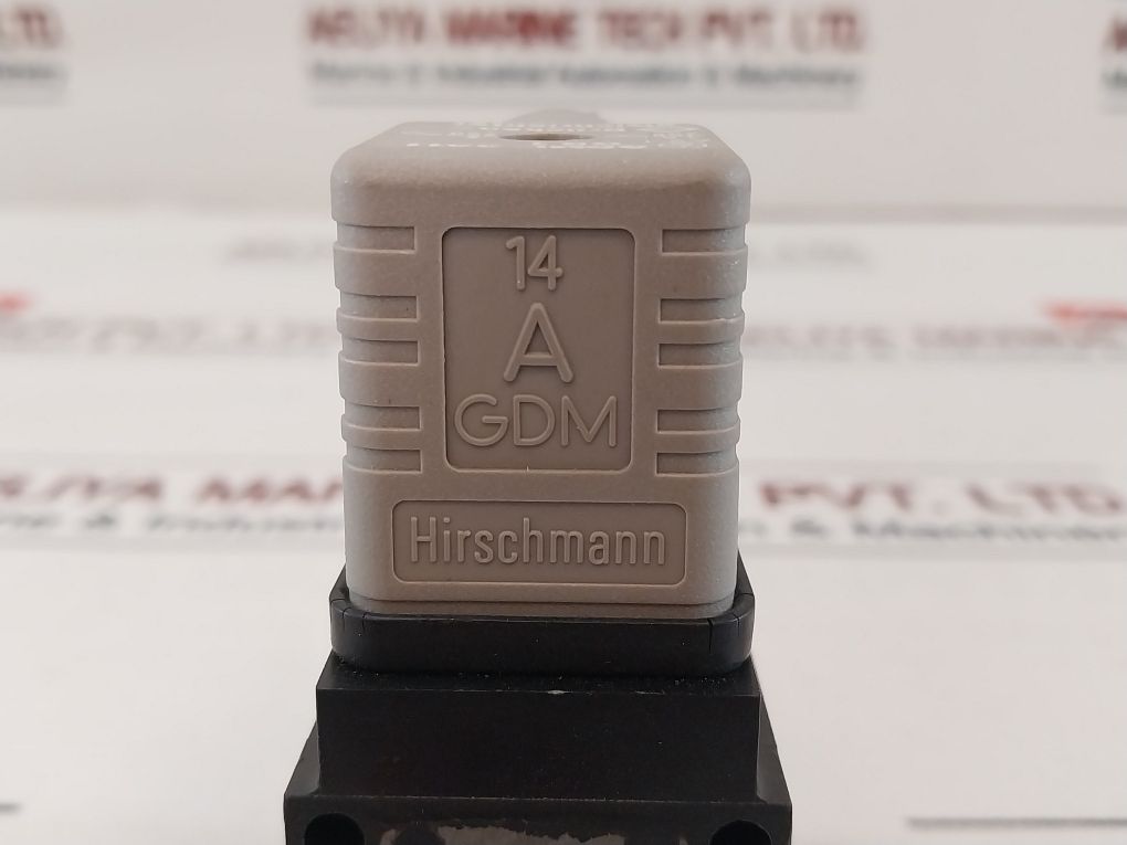 Hirschmann Gdml 2011 Solenoid Valve Connector