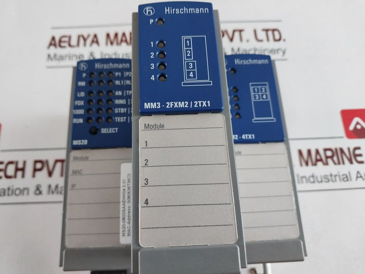 Hirschmann Ms20,Mm3-2Fxm2/2Tx1,Mm2-4Tx1 Mice Media Module